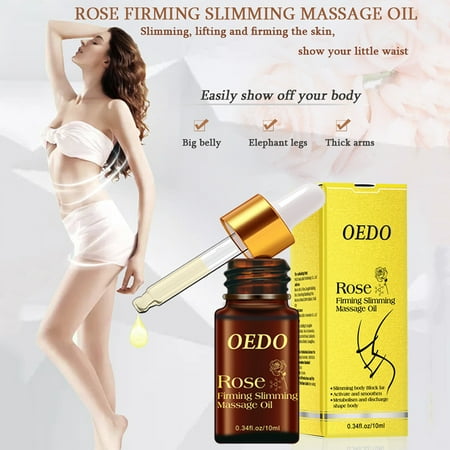 10ML Slimming & Tightening Essential Oils Fat Burning Weight Loss Massage Serums for Belly & Leg Fat Burners