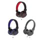 thumbnail image 2 of Matsuzay Auriculares estéreo HiFi portátiles plegables con cable, barra de red para Hotel en casa, auriculares por encima de la oreja, Cables de audio/vídeo, 2 of 6
