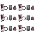 thumbnail image 1 of 6X Smart Car Engine Push Start Stop Button Rfid Lock Ignition Keyless Entry System Auto Start Stop Immobilizer,6 set x car keyless entry burglar alarm,Black, 1 of 5