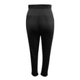 thumbnail image 5 of EDFBUYKRS Female Women Pants Casual Womens Sweatpants Tall 34 Inseam Casual Trousers with Drawstring Waist Ankle Pure Color Comfortable Pants for Everyday Wear L, 5 of 7