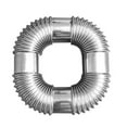 thumbnail image 3 of Stainless Steel 90 Degree Elbow Chimney Liner Bend 90° Multi Flue Stove Pipe, 3 of 6