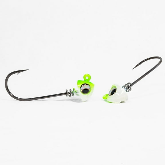 NLBN Jig Heads Limesider, 1,8oz, 3" Jigs