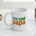 thumbnail image 4 of CafePress - One Cool Papa Grandpa T Shirts Mug - 11 oz Ceramic Mug - Novelty Coffee Tea Cup, 4 of 6