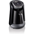 thumbnail image 1 of Arzum Okka Minio Automatic Turkish/Greek Coffee Machine, USA 120V Ul, black/Silver,4 cups, 1 of 5