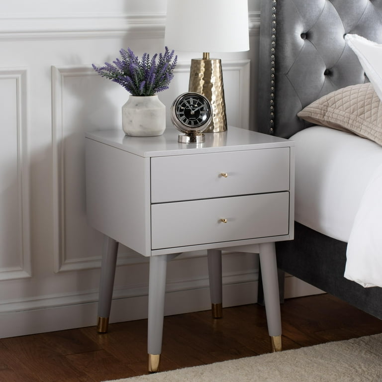 Safavieh on sale nightstand grey