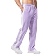thumbnail image 4 of Men's Pants Fitness Running Training Trousers New Fashionable Casual Sports Pants for Men Wide Leg Cotton Track Pants Men's Straight Sweatpants Training Fitness Pants Men, 4 of 4