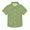 Leaf Green, variant on Small Short Sleeve Button Down Shirts Grayish Lavender Casual Shirt 3-10 Years