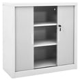 thumbnail image 1 of Steel Storage Cabinet 35" - Gray, 1 of 7