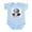 Sky Blue, variant on CafePress - Beethoven Infant Bodysuit - Baby Light Bodysuit, Size Newborn - 24 Months