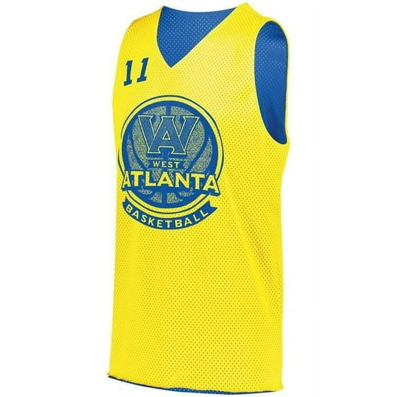 Augusta Tricot Mesh Reversible Jersey 2.0 161 Royal/White 2Xl