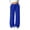 Blue, variant on LUVDA Soft Ribbed Knit Relaxed Fit Pants for Women Fall Winter Gentle Casual Comfort