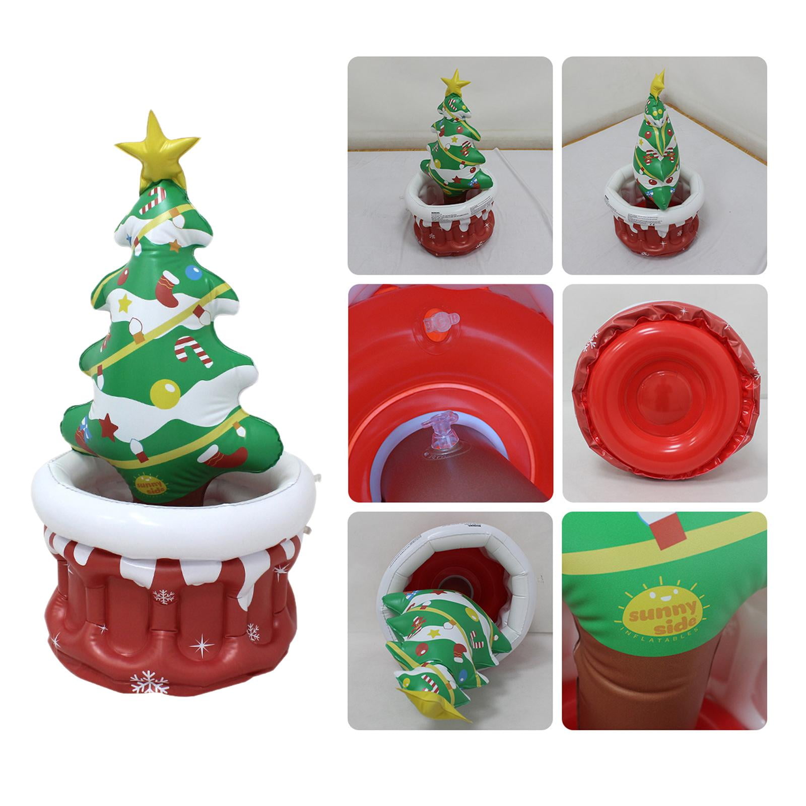 Beverage Drinking Cooler Inflatable Ice Bucket Holiday Decor for Summer Beach Party Camping