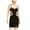 black, variant on Bee Darlin Womens Embroidered Bodycon Dress, Black, Juniors, 11/12