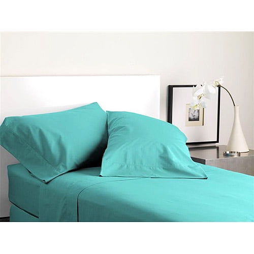 stay bright sheet set pool blue walmart com bright blue sheet set