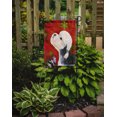 thumbnail image 2 of Carolines Treasures SS4710GF Dandie Dinmont Terrier Drapeau de Noël Flocons de Neige Rouges et Verts Taille Jardin, 2 of 3