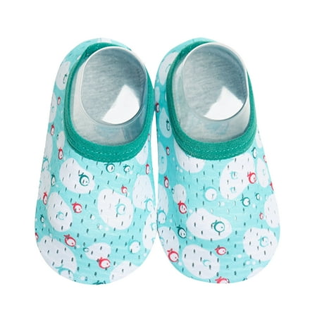 

Hunpta Toddler Shoes 1-6Y Baby Kids Boys Girls Animal Prints Cartoon Mesh The Floor Socks Barefoot Aqua Socks Non-Slip Shoes