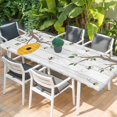 thumbnail image 2 of Bees Branches Table Cloths for 8 Foot Rectangle Tables, Farmhouse Spring Botanical Wooden Patio Waterproof Elastic Fitted Tablecloths, Washable Rectangular Table Cover for Camping, 2 of 8