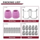 thumbnail image 2 of Consumibles para Antorcha de Corte de Plasma -60, Accesorios para Cortadora de Plasma 040 SG-55 -60 WSD-60 para CUT55/CUT55PRO, 24 Piezas, 2 of 6