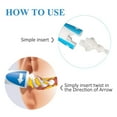 thumbnail image 4 of Ear Wax Remover, Ear Cleaning Tool Set For People, Clever Spiral Ear Wax Remover With 16 Washable Tips, Safe And Soft, Suitable For Children And Adults, 4 of 6