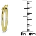 thumbnail image 2 of 14K Yellow Gold Filled Hoop Earrings (22mm), 2 of 5