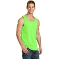 thumbnail image 4 of Port & Company Core Cotton Tank Top-2XL (Neon Green), 4 of 6
