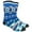 Light Blue, variant on Couver Mens Cotton Novelty Crew Dress Socks with Plant Floral Nature Design- Cartoon / Cool Cactus Blue, 10-13, 1 Pair