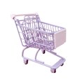 thumbnail image 1 of Cateissary Mini carrito de compras, carrito de mano, carrito de mano, almacenamiento de supermercado, juguetes para niños, artesanía de Decoración del hogar Púrpura, 1 of 6