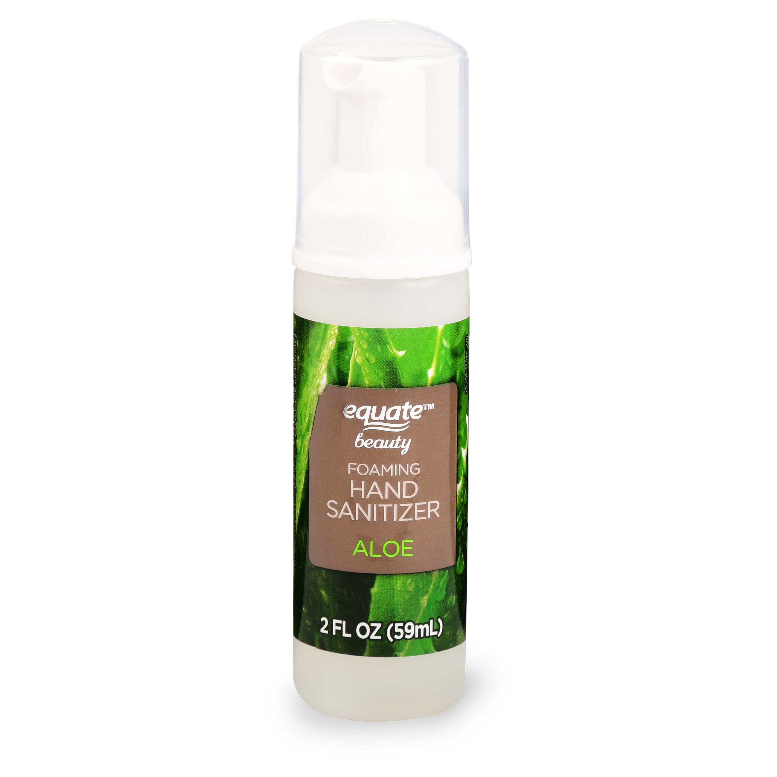 Equate Beauty Foaming Hand Sanitizer, Aloe, 2 Oz