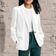 thumbnail image 2 of Camisas para mujer,Camisa de pana con botones, blusa con cuello en V y solapa, top de manga corta con bolsillos, corte holgado informal para mujer, sopatenor, 2 of 8