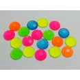 thumbnail image 3 of EOEMY 100 Neon Color Flatback Acrylic Round Rhinestone Gems 10mm No Hole Pick Color-Neon Red, 3 of 8