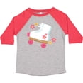 thumbnail image 3 of Inktastic Roller Skate Flowers Girls Toddler T-Shirt, 3 of 5