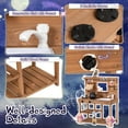 thumbnail image 2 of Mud Kitchen Playset for Kids, Wooden Magic Kitchen Set w/Wand, Recipe, Removable Sink, Faucet, Stove, Toddler Outdoor Pretend Play Kitchen, Witch Role Play, Fairy Potion, Gift for Boys Girls, 2 of 9