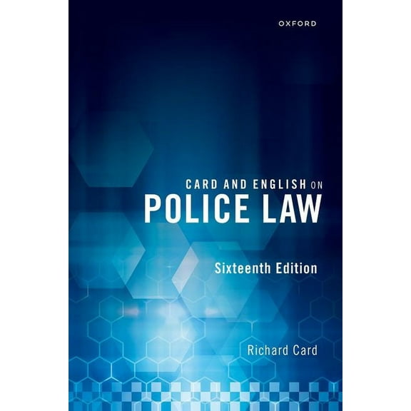 Card and English on Police Law, (Paperback)