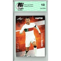 Cristiano Ronaldo 2023 Leaf HYPE! #110a Only 5000 Made! Portugal Card PGI 10