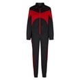 thumbnail image 4 of Aqestyerly Ensembles Lounge pour Femmes Manches Longues Mode Femmes Col Rabattu Décontracté Couleur Unie Chandail à Manches Longues + Ensemble Pantalon, 4 of 7