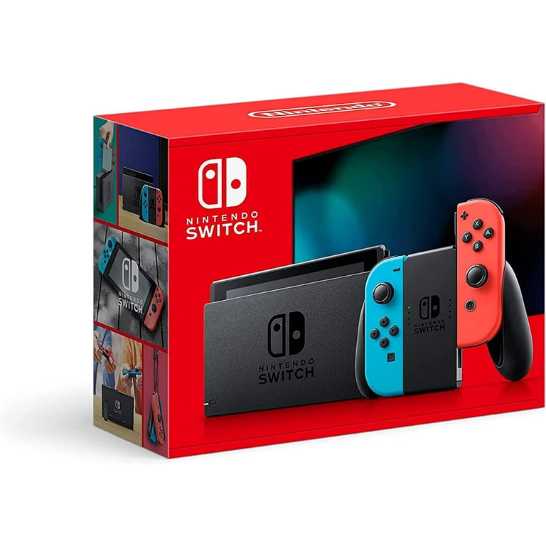Nintendo Switch Neon + Zelda Tears of the Kingdom Game