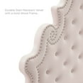 thumbnail image 5 of Modway Diana Tufted Performance Velvet Full/Queen Headboard in Pink, 5 of 7