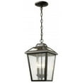 thumbnail image 1 of Z-Lite Bayland 3 Light Outdoor Chain Light in Oil Rubbed Bronze, 1 of 1