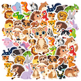 thumbnail image 1 of 35pcs-50pcs Cute Stickers Animal Stickers Funny Stickers for Laptops Notebooks Suitcases, 1 of 5