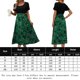 thumbnail image 2 of Vestido ajustado con estampado floral Vestido casual de algodón para damas Traje diario de estilo elegante FLhrweasw Nuevo, 2 of 6