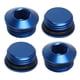 thumbnail image 3 of Neyseki 4 UNIDS ORB Socket Plug Universal Azul de Aleación De Aluminio Cabeza Socket Puerto Enchufe con Junta Tórica para el Coche, 3 of 7
