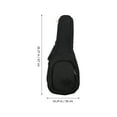 thumbnail image 3 of 1pc Practical Ukulele Thicken Bag Durable Ukulele Backpack Portable Guitar Bag, 3 of 5