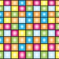 thumbnail image 2 of Party Central Pack of 6 Multi-Color Rainbow Checkered Disco Wall Decor 30', 2 of 2
