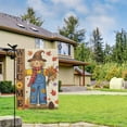 thumbnail image 2 of Fall Welcome Scarecrow Leaves Fall Garden Flags 12.5"x18" Double Side,Small Yard Flags for Outside,Outdoor Fall Decor,Autumn Funny Garden Flag Yard Decoration, 2 of 4