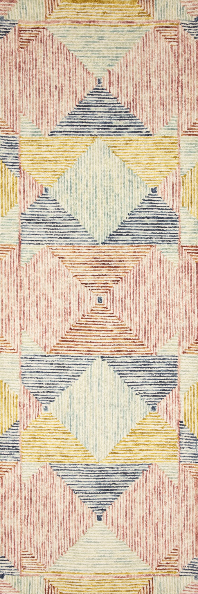 Loloi II Spectrum Geometric Ivory / Multi Area Rug