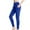 Blue, variant on ABATAB Leggings for Women with Pockets Thermal Warm Winter Leggings Fleece Lined High Waisted Workout Yoga Pants