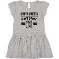 thumbnail image 3 of Inktastic North Dakota Awesome Since 1889 Girls Toddler Dress, 3 of 5