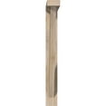 thumbnail image 2 of Ekena Millwork 3 1/2"W x 22"D x 30"H Traditional Block Smooth Bracket w/ Offset Brace, Douglas Fir, 2 of 25