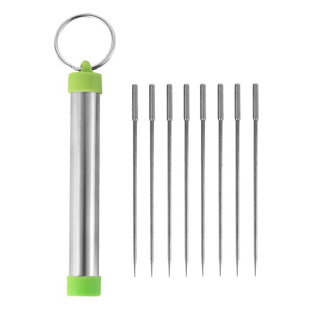 8 palillos de dientes Allinless de titanio