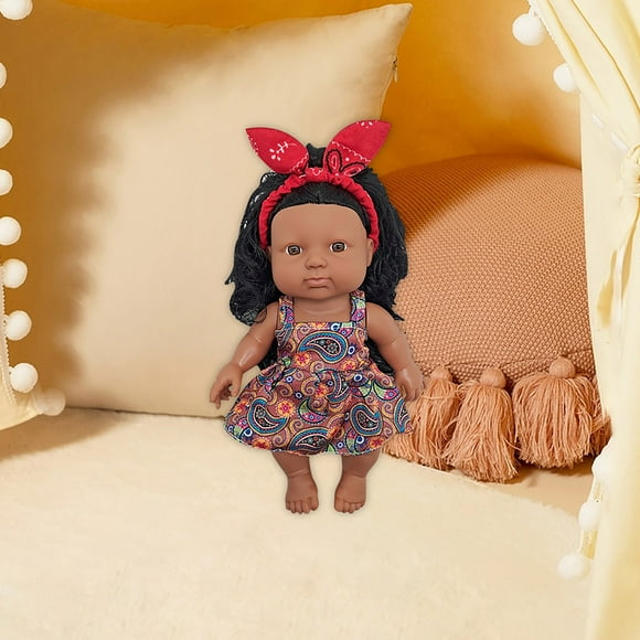 LLQKIGS Black Doll Full Body Doll Soft Rubber Baby African Doll Music Doll Smart Amp 3 Channel Amp Monotone Amp Speakers And Amp 250 Amp Solenoid Wire 100 Amp 1w Amp 125 Amp Panel Synth Amp 6x25mm 10